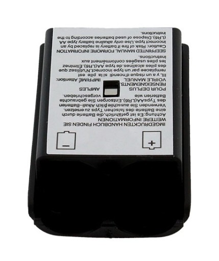 Čierny kryt, chlopňa, kôš na batérie, XBOX 360 ovládač