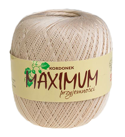 MAXIMÁLNA šnúra - Bavlna 100g / 565m - farba 311