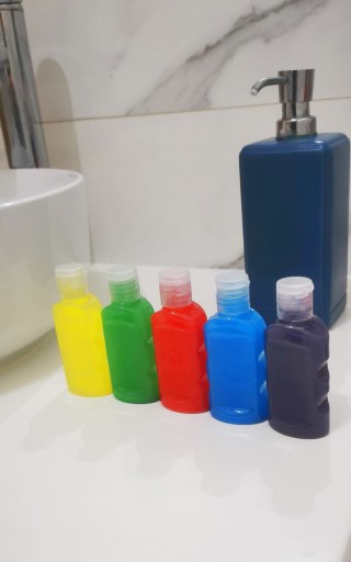 Cestovné fľaštičky na kozmetiku do lietadla