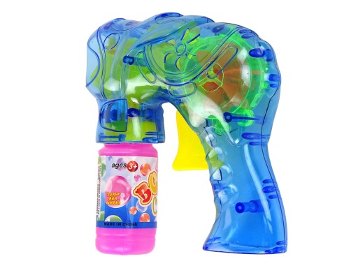 Blue Bubble Gun Machine