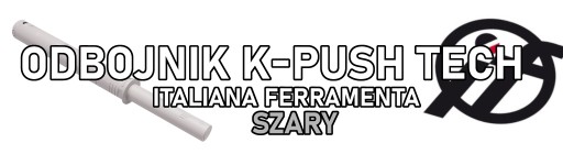 ITALY K-PUSH dlhý sivý nárazník s gumičkou