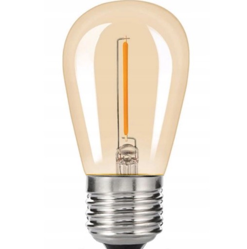 Retro Edison LED žiarovka 1W ST45 E27 2300K teplá