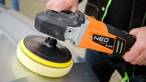 NEO TOOLS LEŠTIACA PODLOŽKA 150 X 150 MM X 25 MM TVRDÁ HUBKA ŽLTÁ 08-980