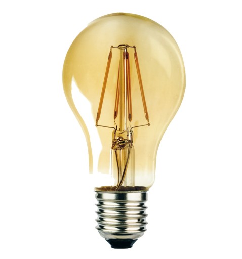 Dekoratívna LED žiarovka COG Filament A60 E27 9W