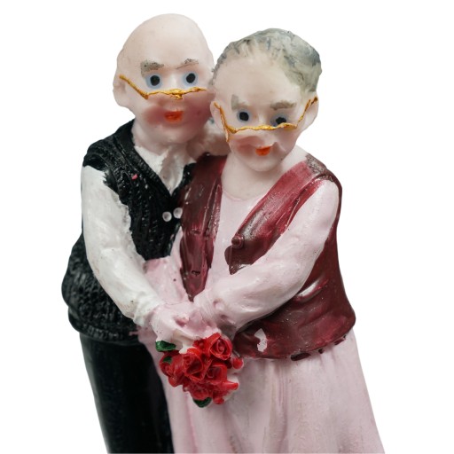 Darček ku Dňu starých rodičov, figúrka, 9 cm, dekorácia, ozdoba