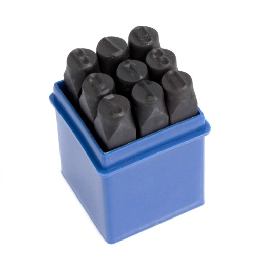 ČÍSLOVACIE ZNAČKY ČÍSEL 9 KS - 10 MM