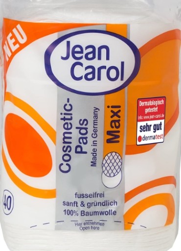 Jean Carol, Maxi, Kozmetické podložky, 40 kusov