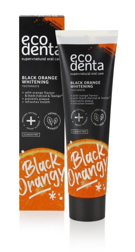 ECODENTA Čierna bieliaca zubná pasta 100 ml