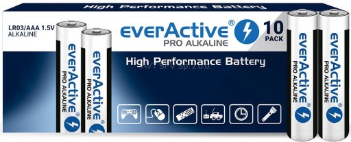 everActive Alkaline LR03 AAA alkalické batérie