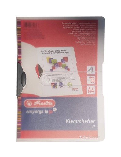 Zakladač s klipom Easy Orga PP A4 HERLITZ