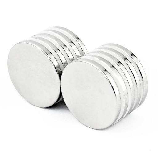 VALEC NEODYMOVÝ MAGNET 15x1,5 - SADA 10ks