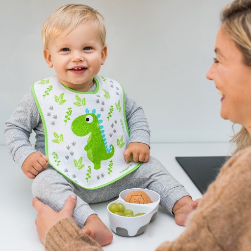 BABYONO FROTTE PODPISNÍK SO SUCHÝM ZAHRANIČOM VODEODOLNÝ S HLINOU - JEM SKORO SÁM