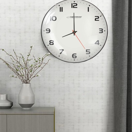 MODERNÉ NÁSTENNÉ HODINY, JEDNODUCHÉ, 30 CM, SPOĽAHLIVÉ, MÓDNE