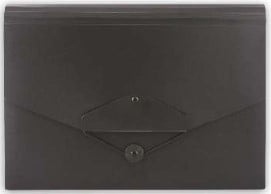 Aktovka s 12 priehradkami A4 BLACK Penmate