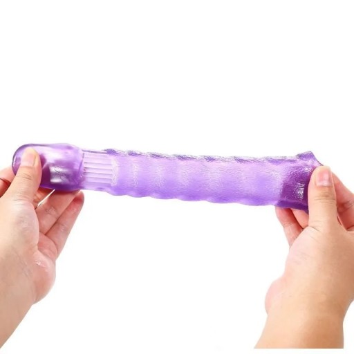 SILIKÓNOVÝ REALISTICKÝ ZHRÚŠŤOVACÍ KRYT PENISU