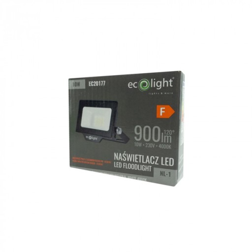 Svetlomet Halogen LED pracovna LAMPA 10W 900lm 4000K 2V1 IP65 reflektor