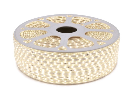 LED PÁS 230V 2835/60 1M IP68 5W NEUTRÁLNY BIELY