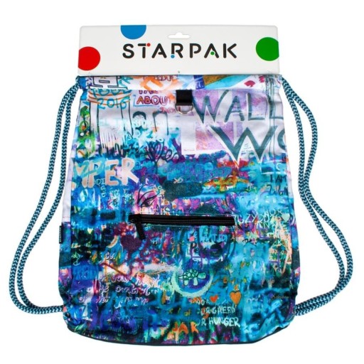 Školská taška Graffiti STARPAK cez rameno