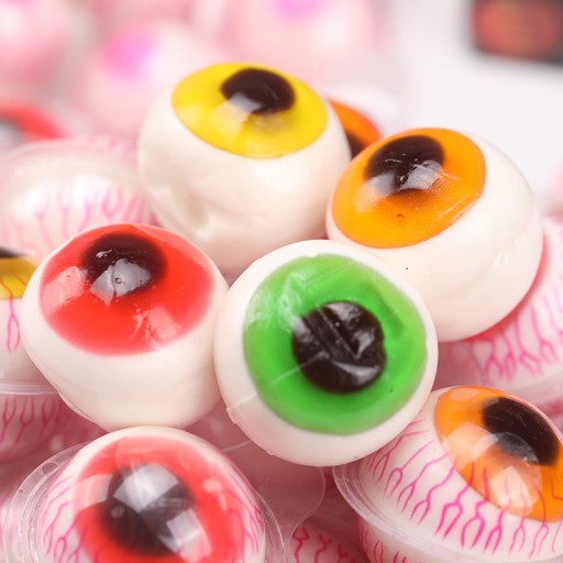 Trolls Foam Jelly Eyes HALLOWEEN z Nemecka, balenie 6 ks DE