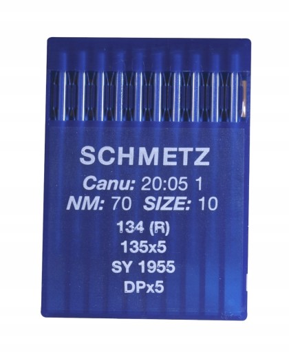 Schmetz ihly 70' 134-35(r) pre stroj s vázaným stehom 10 ks