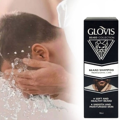Glovis Beard Shampoo Šampón na bradu, fúzy a chĺpky na tvári