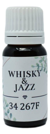 WHISKEY & JAZZ vonné oleje na sviečky 10 ml