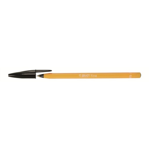 BIC Fine ORANGE guľôčkové pero čierne 0,8 mm