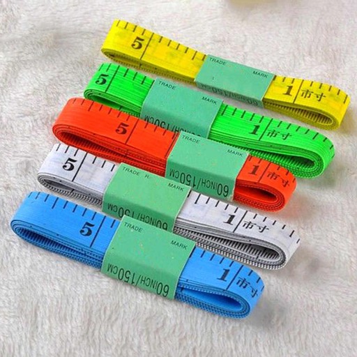 KRAJČÍRSKE MERACIE CENTIMETER 3 ks NEVYKONATELNÉ 150cm MERACIE ROZMERY