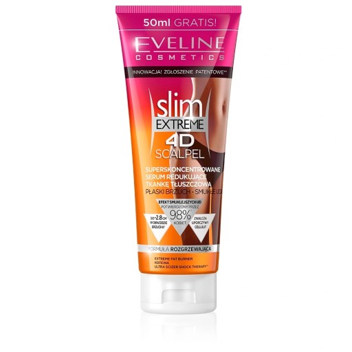 Telové sérum Eveline Cosmetics Slim Extreme 4D
