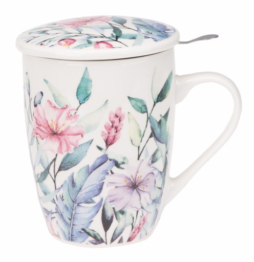 BLOSSOM porcelánový hrnček s vylúhovačom 350 ml 4175