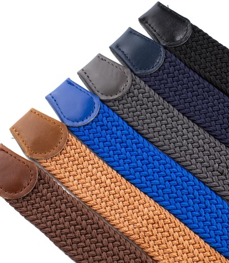 Ležérny dámsky opasok 3 cm zapletaný opasok