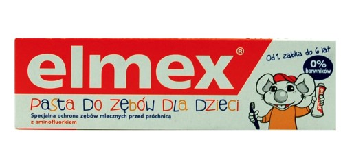 Zubná pasta ELMEX pre deti 0-6 rokov 50ml
