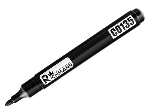 STAVEBNÝ OZNAČOVAČ 2mm HRUBÝ C0135 RICHMANN ČIERNA