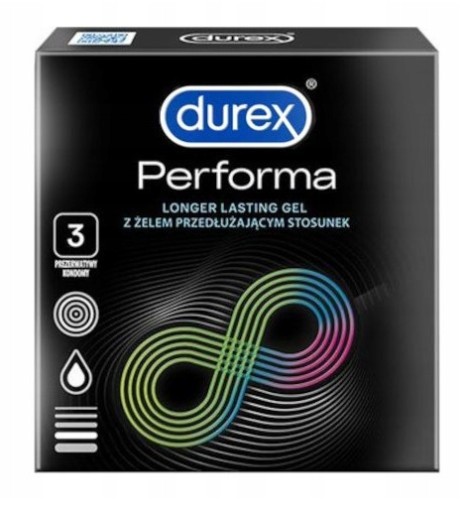 Durex Performa kondómy 3 ks.