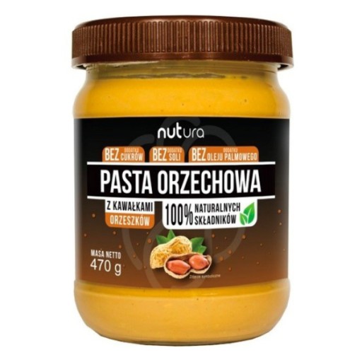 Arašidová pasta s kúskami arašidov 470g