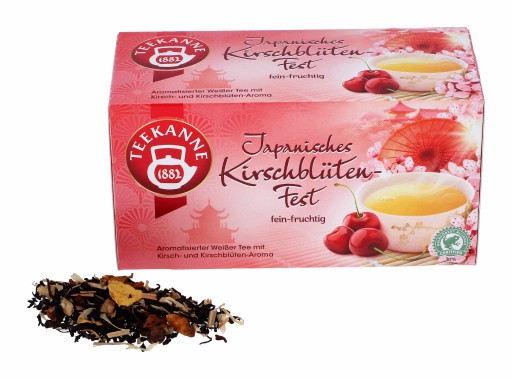 TEEKANNE Japonský čerešňový biely ovocný čaj