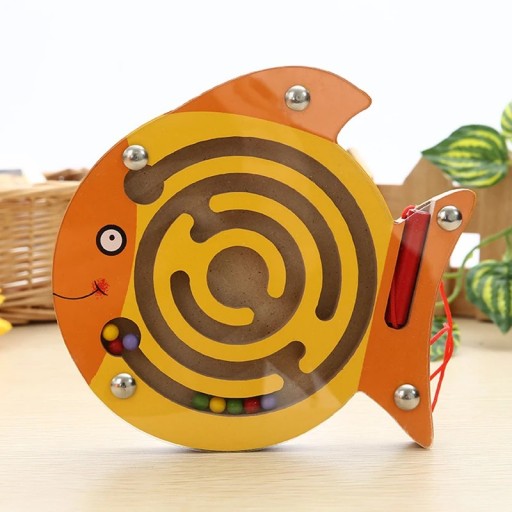 V2 MAGNETICKÉ LABYRINTOVÉ GULE ZVIERATÁ S MAGNETOVOU LOGICKOU HROU WZ