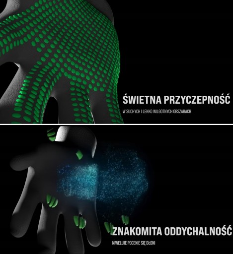 OCHRANNÉ PRACOVNÉ RUKAVICE NITRIL FLEX DOTS NITRILOVÉ rukavice R.10 XL