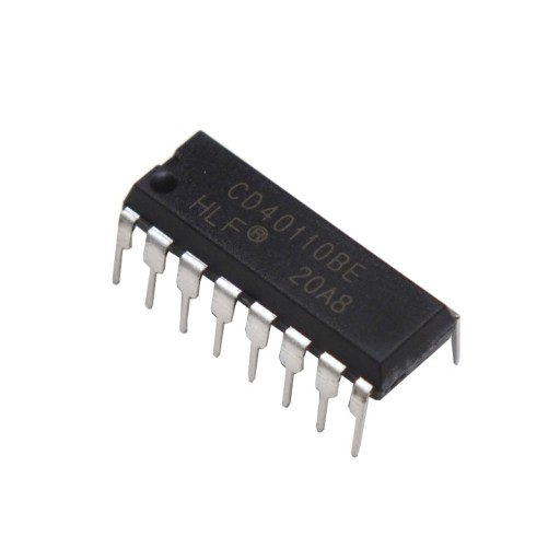 CMOS desiatkové počítadlo CD40110 DIP16 CD40110BE