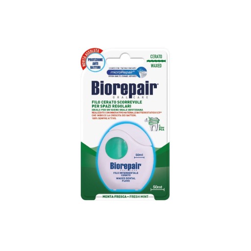 Biorepair zubná niť, voskovaná 50 m 1 ks