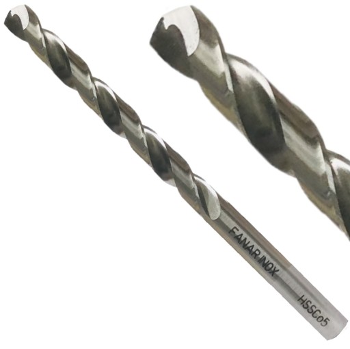 FANAR Kobaltový vrták do kovu 5,5 mm INOX