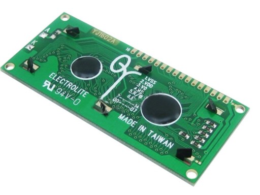 303 LCD displej 2x16 HD44780 1602 Zelená