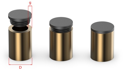 10KS PIPE CAP FI 19 BLACK CAP