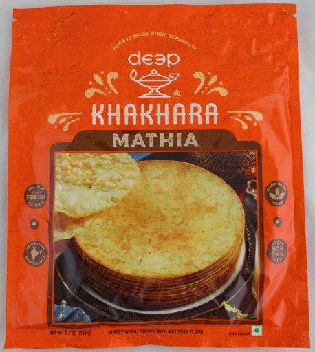 Indický snack Mathia Khakhara Deep 180g