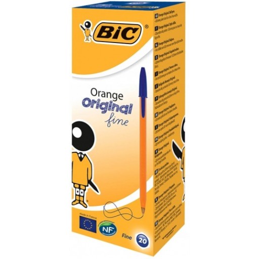 BIC ORANŽOVÝ MODRÝ GUĽOVÝ BOD