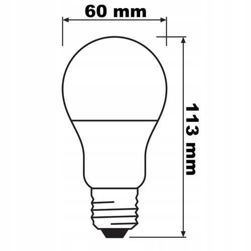 ŽIAROVKA LED ZDROJ 8,5W 4000K 806LM E27 OSRAM