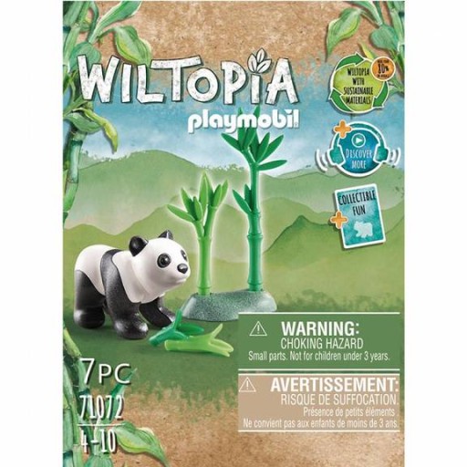 PLAYMOBIL 71072 WILTOPIA LITTLE PANDA