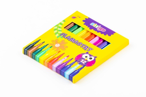 Školské fixky, fixky, 12 farieb Strigo