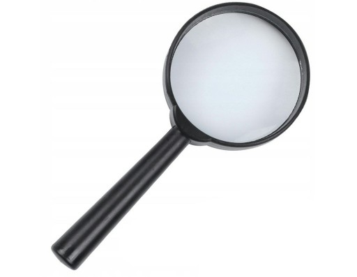 KLASICKÉ LUPOVÉ SKLO 60mm, VEĽKÉ, PEVNÉ, ODOLNÉ