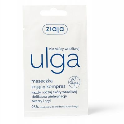 ZIAJA ULGA maska, upokojujúci obklad, 7 ml